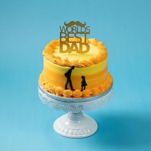 FATHERS DAY WORLD'S BEST DAD CAKE