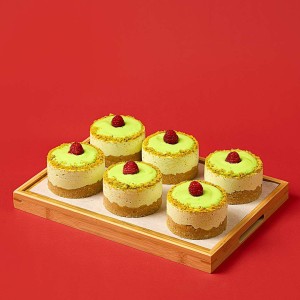 Mini Pistachio Cheese Cake