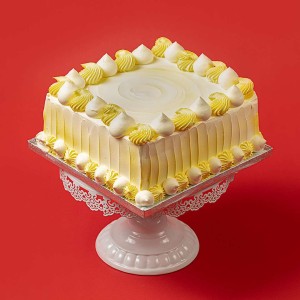 Yellow Prism Cake