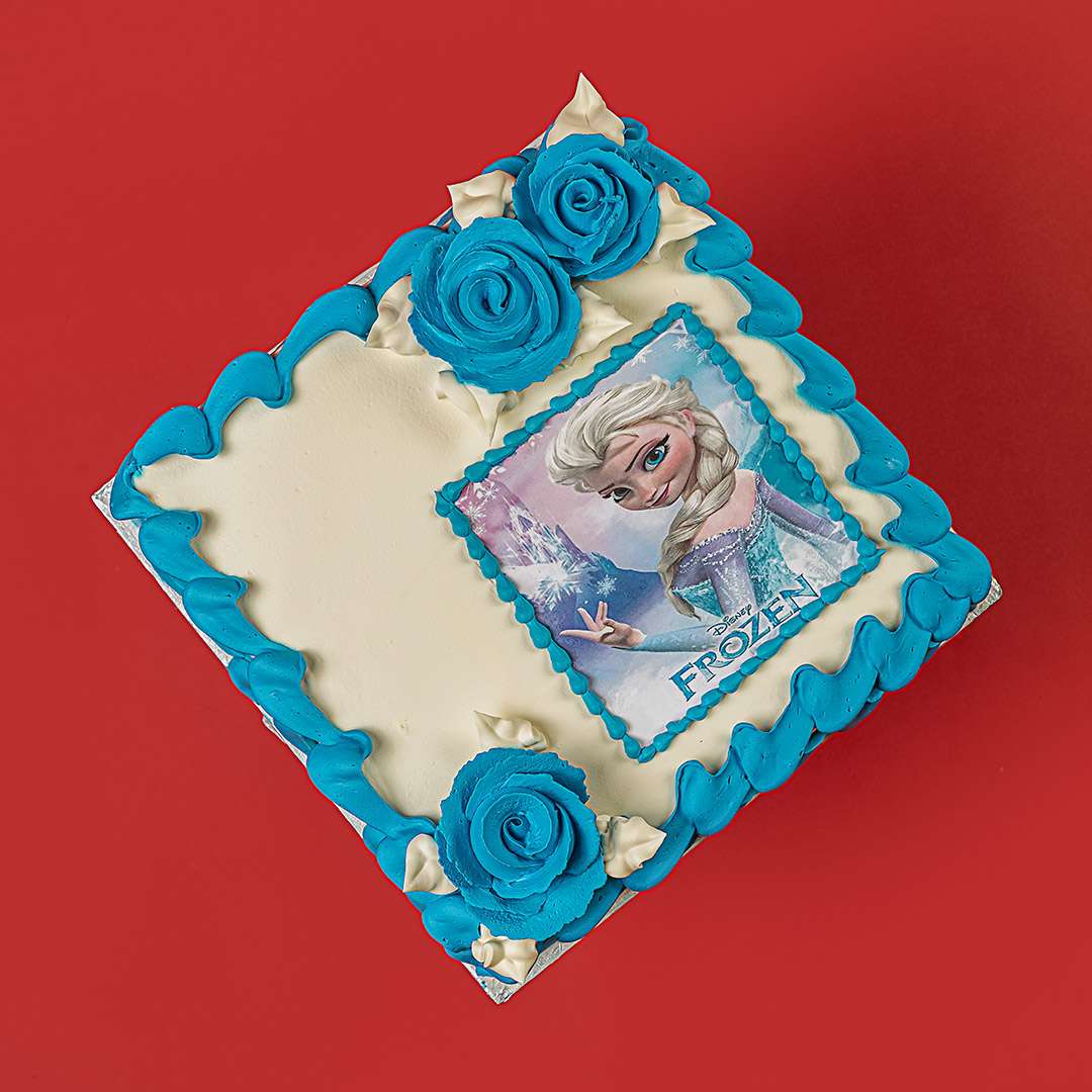 Elsa Photo Cake