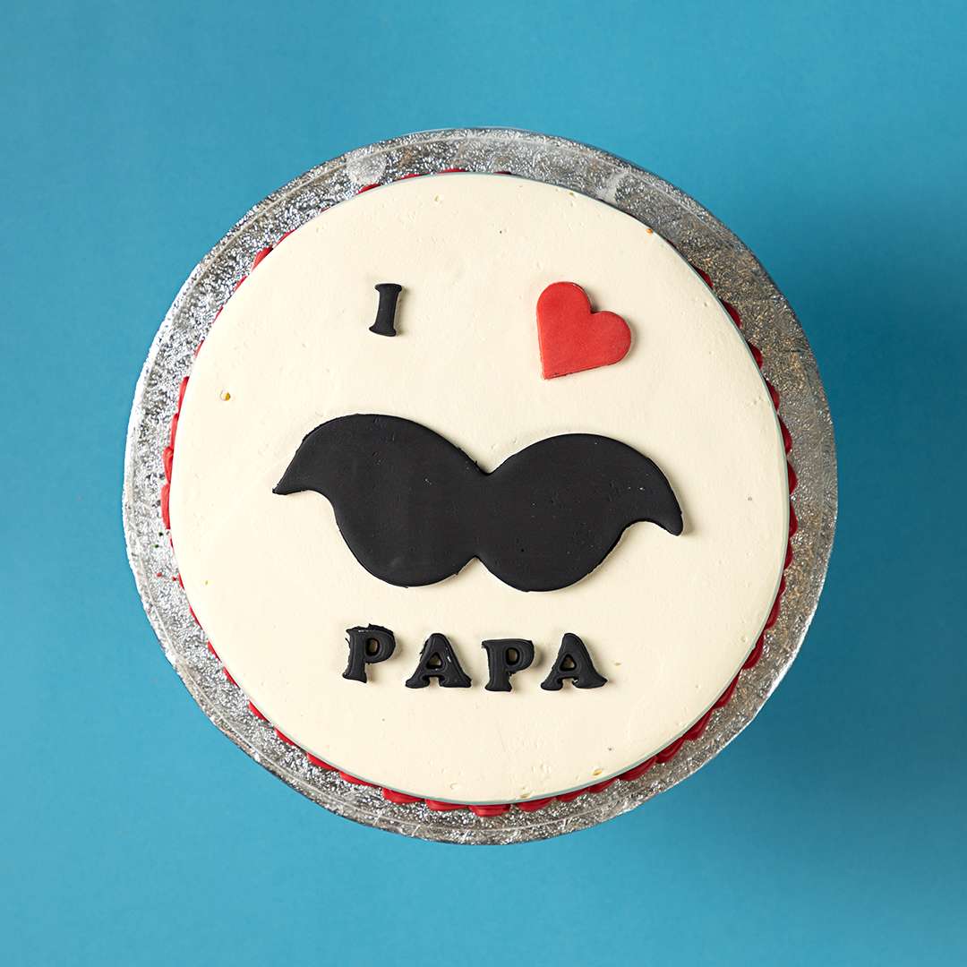 FATHER'S DAY I LOVE PAPA CAKE