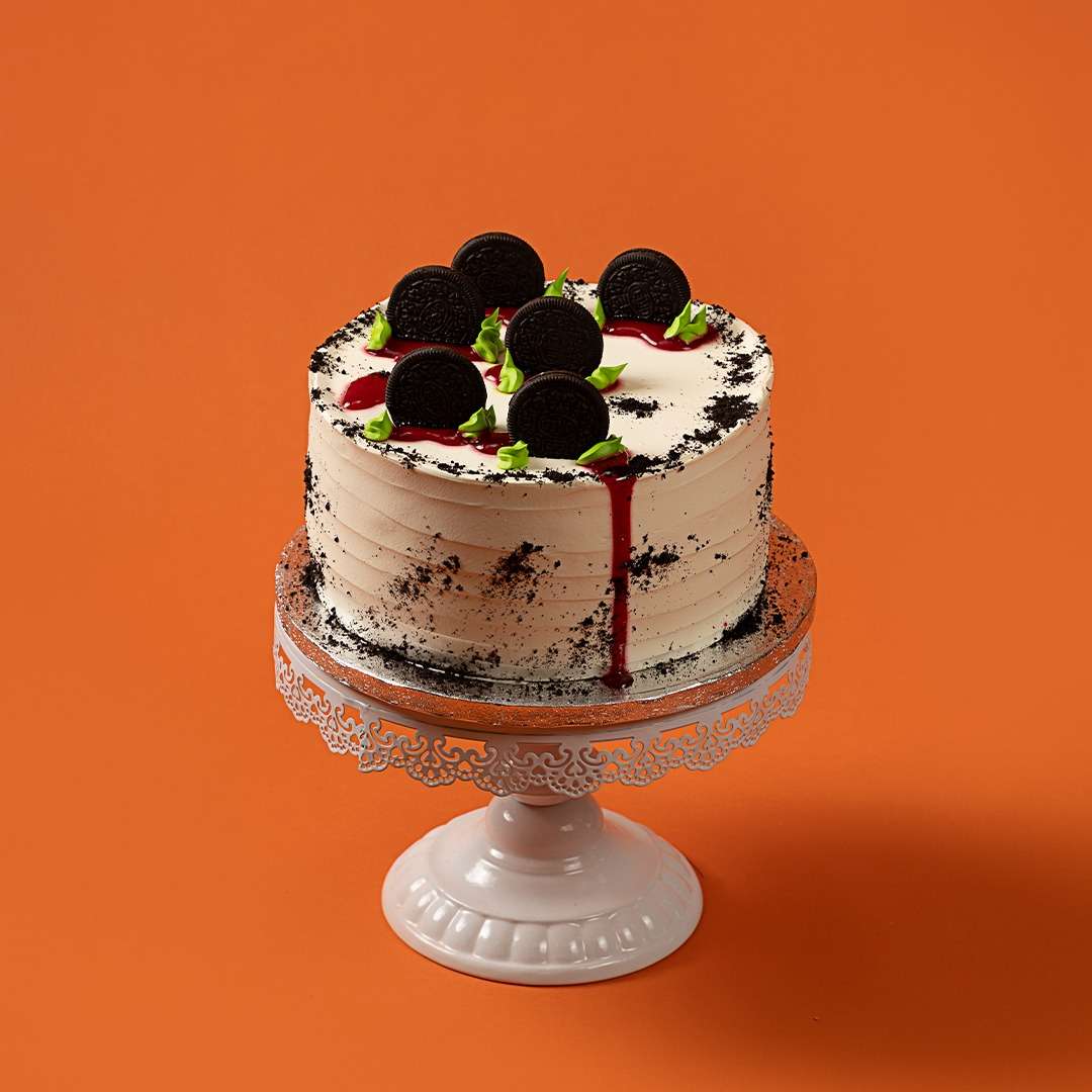 Halloween Oreo Blood Cake