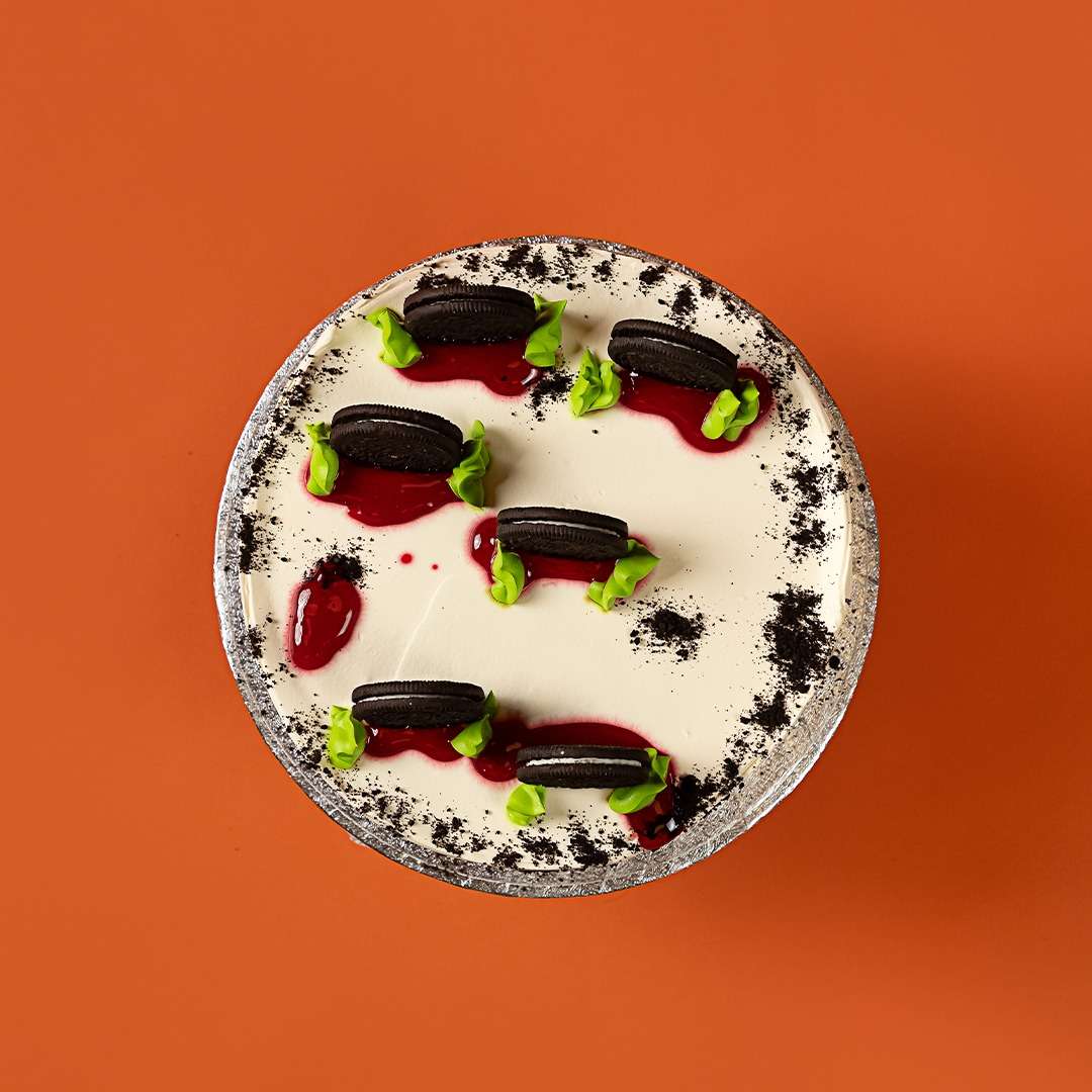 Halloween Oreo Blood Cake