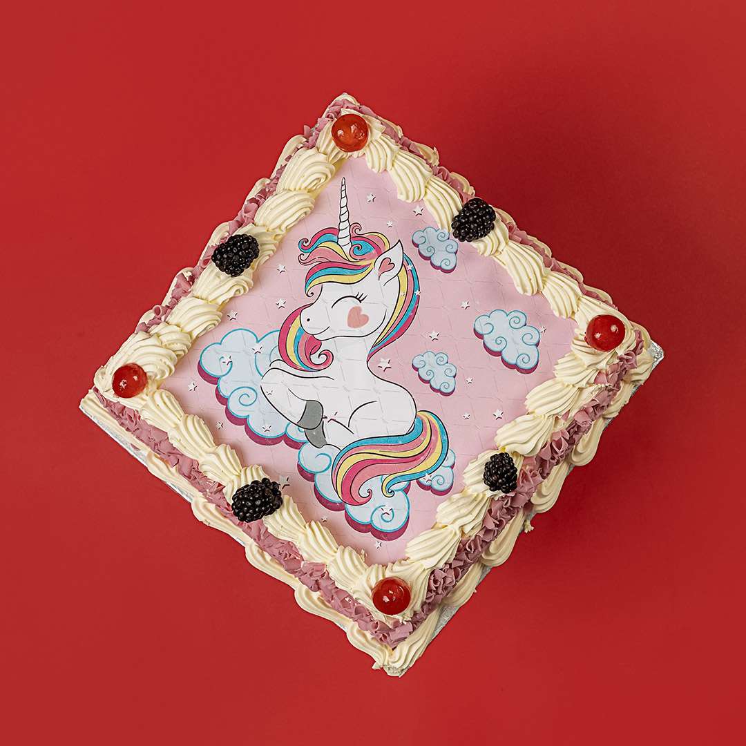 Unicorn Photo Cake