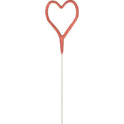 Rose Gold Heart Shape Sparkler  | Cakes & Bakes | Cake Delivery | Cakes & Bakes | Cake Delivery