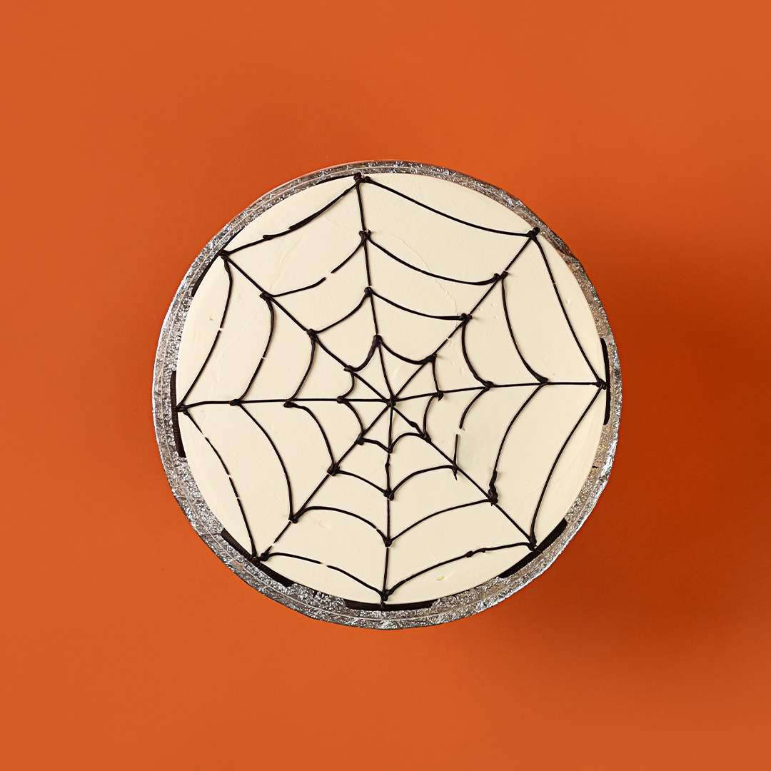 Halloween Spider Web Classic Cake